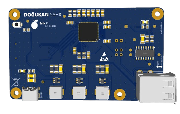 Linux tabanlı tek kartlı bilgisayar PCB tasarımı